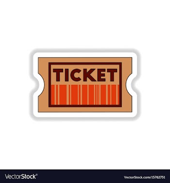 In paper sticker style cinema vector image