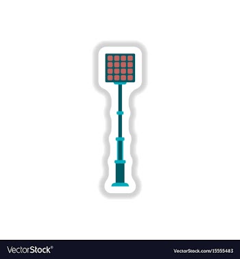 In paper sticker style city vector image