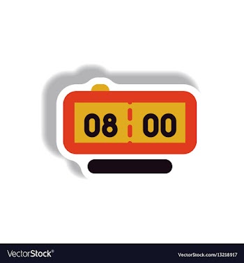 In paper sticker style digital vector image
