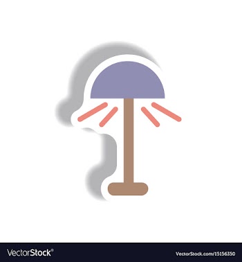 In paper sticker style floor vector image