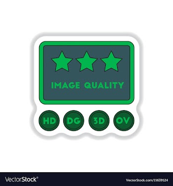 In paper sticker style High vector image