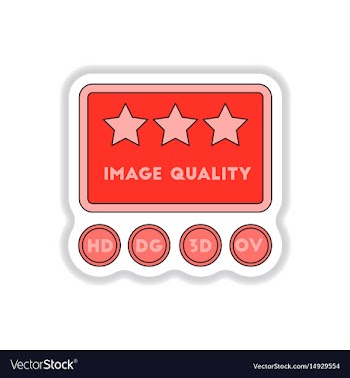 In paper sticker style high vector image