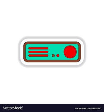 In paper sticker style home vector image
