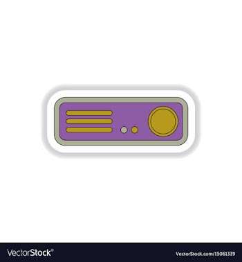 In paper sticker style home vector image