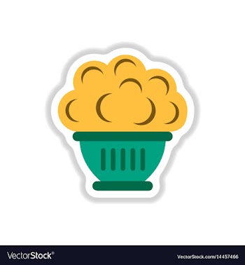 In paper sticker style luxury vector image