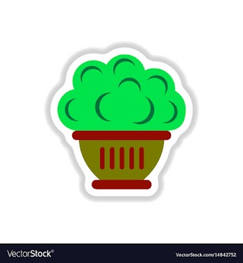In paper sticker style luxury vector image