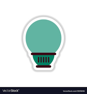 In paper sticker style luxury vector image
