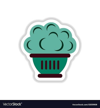 In paper sticker style luxury vector image