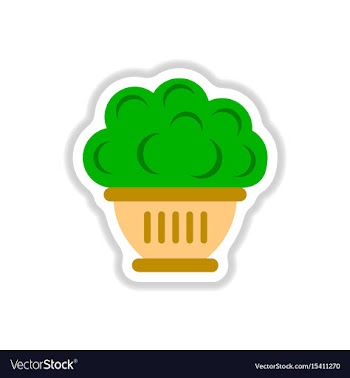 In paper sticker style luxury vector image