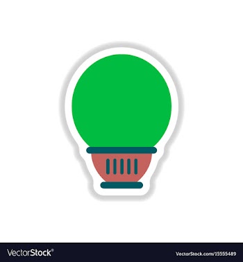 In paper sticker style luxury vector image