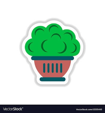 In paper sticker style luxury vector image