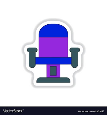 In paper sticker style Movie vector image