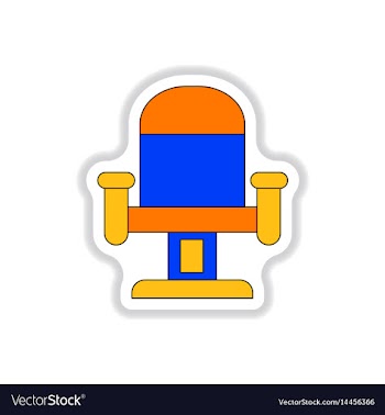 In paper sticker style movie vector image