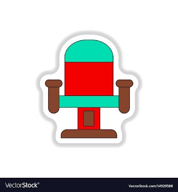 In paper sticker style movie vector image