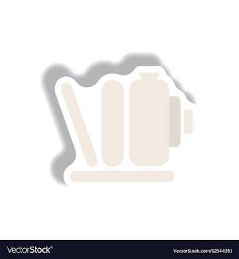 In paper sticker style retro vector image