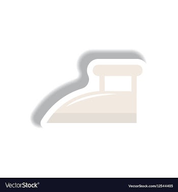 In paper sticker style retro vector image