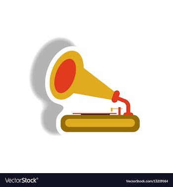 In paper sticker style retro vector image