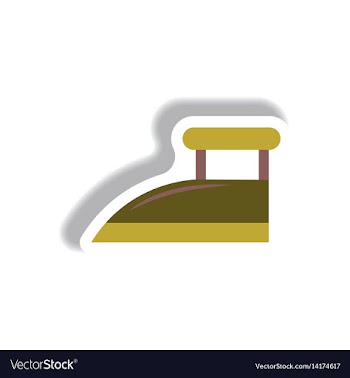 In paper sticker style retro vector image