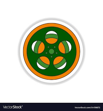 In paper sticker style retro vector image