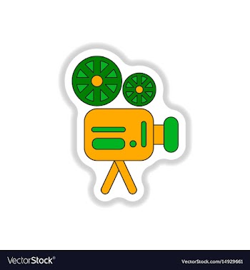 In paper sticker style retro vector image