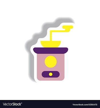 In paper sticker style retro vector image