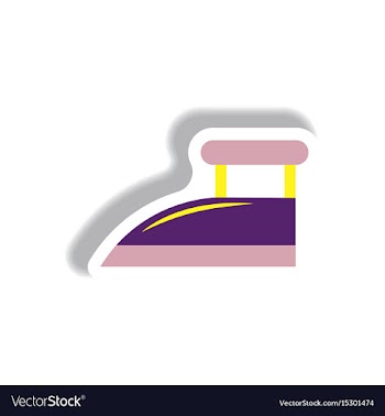 In paper sticker style retro vector image