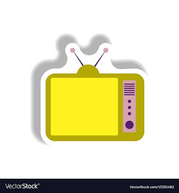 In paper sticker style retro vector image