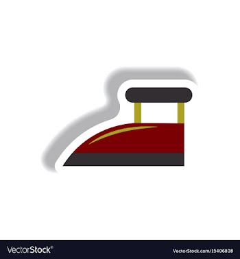 In paper sticker style retro vector image