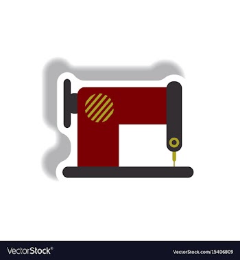 In paper sticker style retro vector image