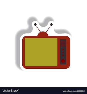 In paper sticker style retro vector image