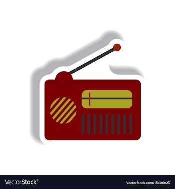 In paper sticker style retro vector image
