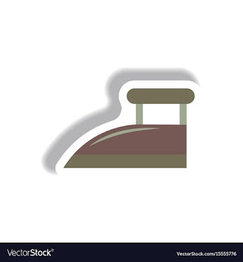 In paper sticker style retro vector image