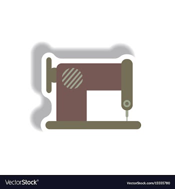 In paper sticker style retro vector image