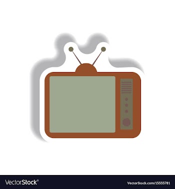In paper sticker style retro vector image
