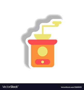 In paper sticker style retro vector image