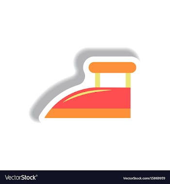 In paper sticker style retro vector image