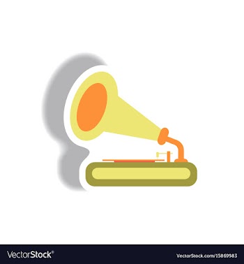 In paper sticker style retro vector image