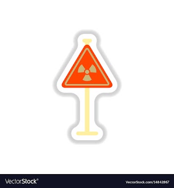 In paper sticker style road vector image
