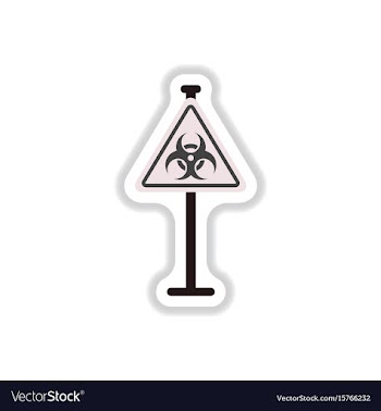In paper sticker style road vector image