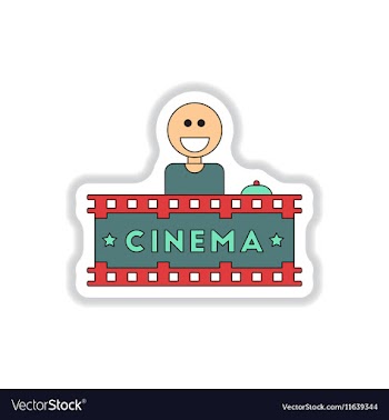 In paper sticker style Seller vector image