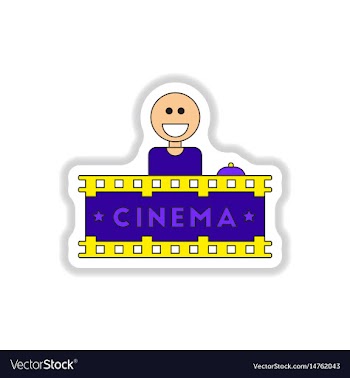 In paper sticker style seller vector image
