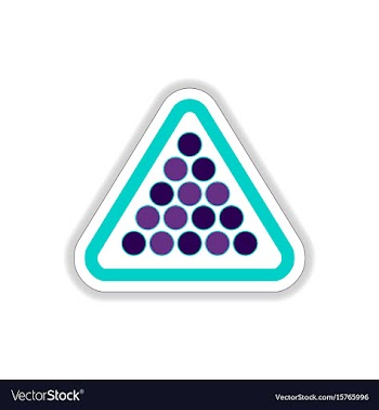 In paper sticker style set of vector image