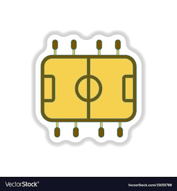 In paper sticker style top vector image