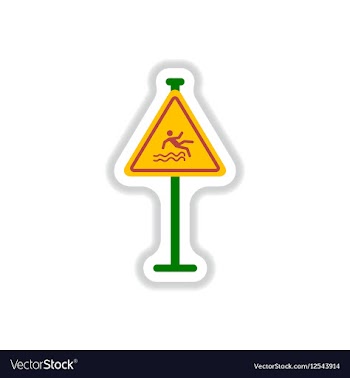 In paper sticker style Traffic vector image
