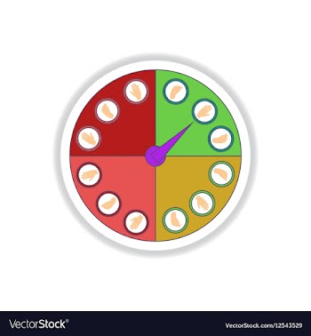In paper sticker style Twister vector image