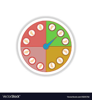 In paper sticker style twister vector image