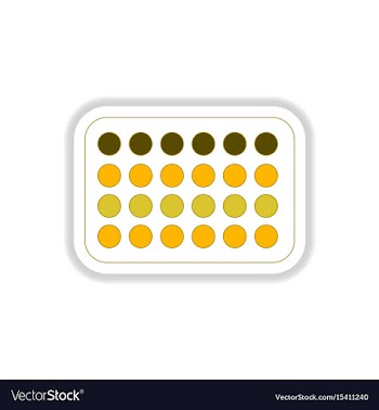 In paper sticker style twister vector image