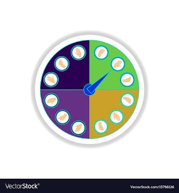 In paper sticker style twister vector image