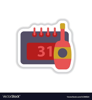 In paper sticker style vector image