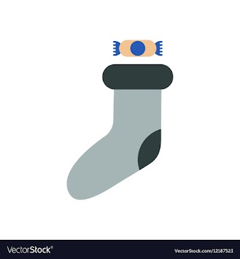 In paper sticker style vector image